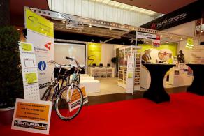 stand fietstoerisme in harmonie op velofollies